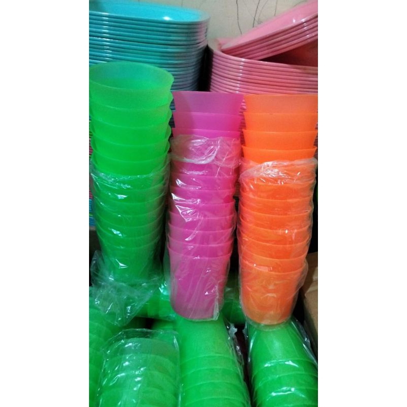 Gelas Plastik Kecil 300 Ml Duralex Cangkir Plastik Duralek ( Harga 1 Lusin )