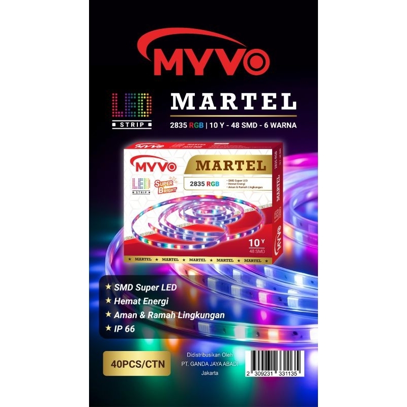 Lampu selang LED strip lampu warna warni lampu hias panjang 8 meter