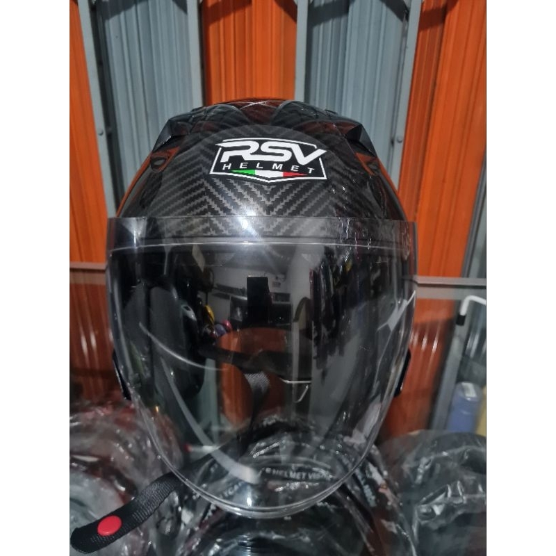 Helm RSV SV300 Carbon bekas pakai