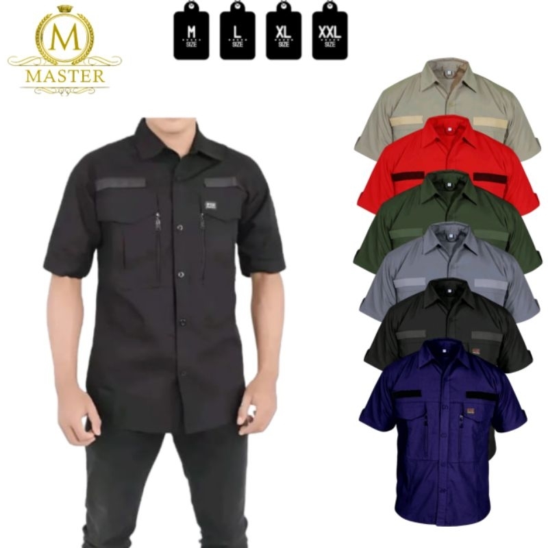 Kemeja Tactical 511 Lengan Pendek W-tac Pria Pdl Lapangan