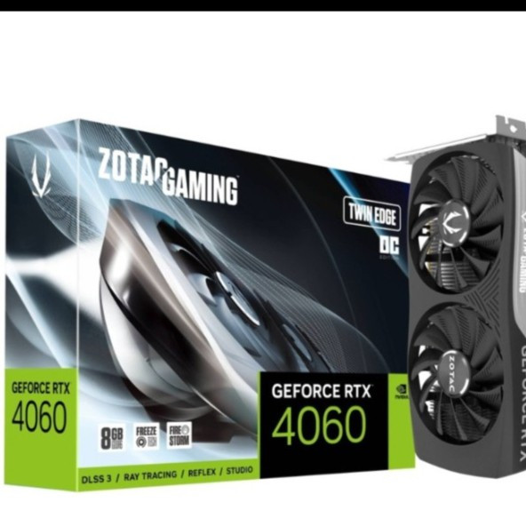 VGA ZOTAC RTX 4060 8GB Twin Edge ZOTAC Gaming RTX 4060 GDDR6