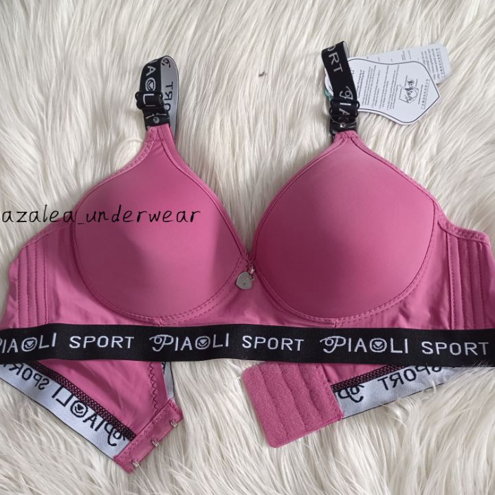 Best Produk Bra Sport PIAOLI PL389 CupB Bh piaoli Busa Tampa kawat Diskon