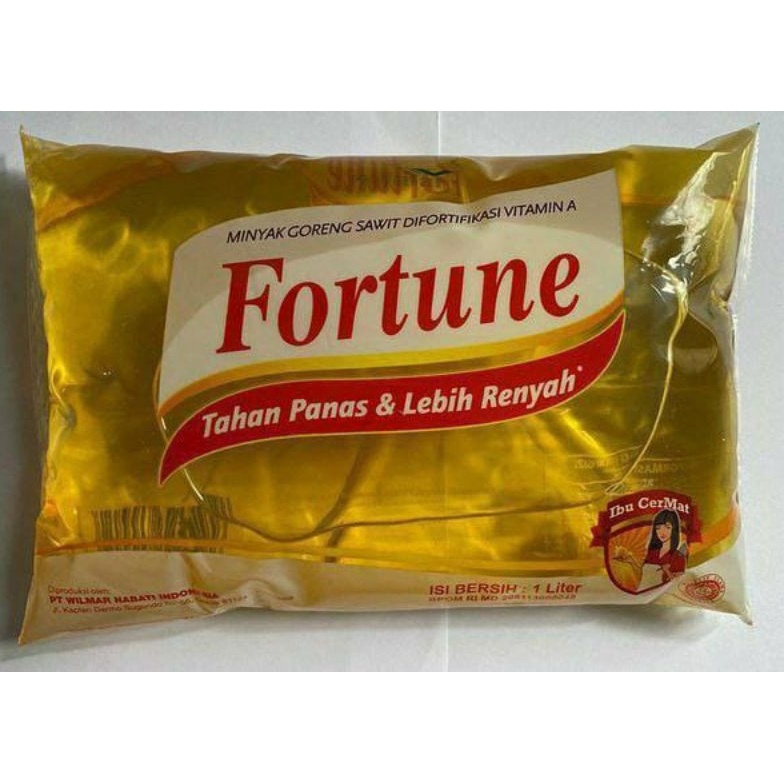 

cimf 25 MINYAK GORENG FORTUNE 1 LITER Kerenz