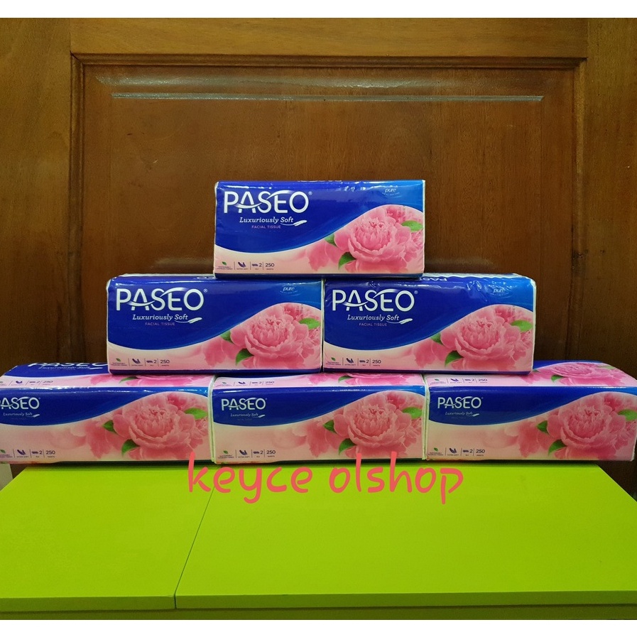 

PROMOLLA3 TissueTisueTissuTisu facialwajah paseo luxuriously soft 25 sheet 2 ply WIP