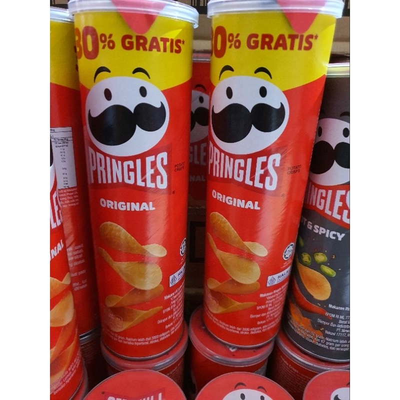 

Pringles Potato Chips All Variant / Snack Keripik Kentang 102 gr