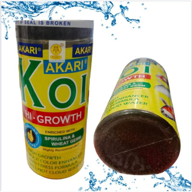 Makanan ikan koi AKARI AA KOI HI GROWTH 100GR
