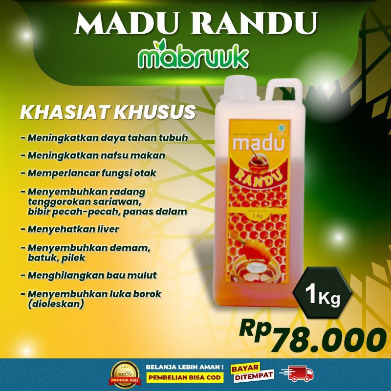 

MADU RANDU 1 KG MABRUUK