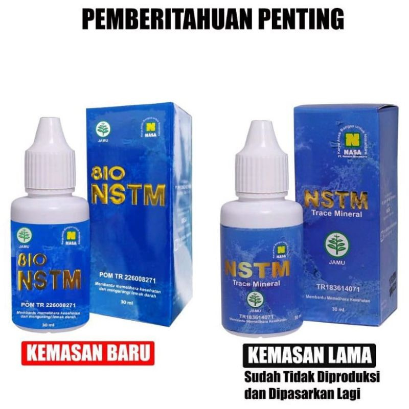 COD NSTM NASA TRACE MINERAL / NSTM NASA ORIGINAL 100% | NSTM PRODUK NASA TETES MATA BIO NSTM NASA BI