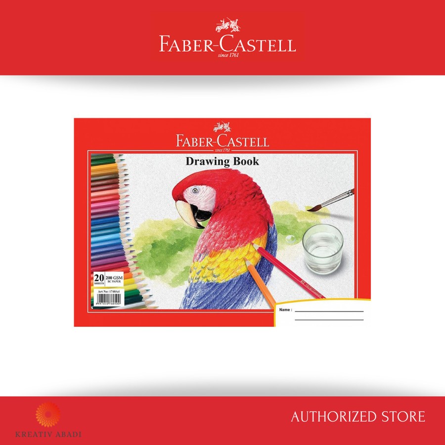 

Faber-Castell Drawing Book A4 Parrot