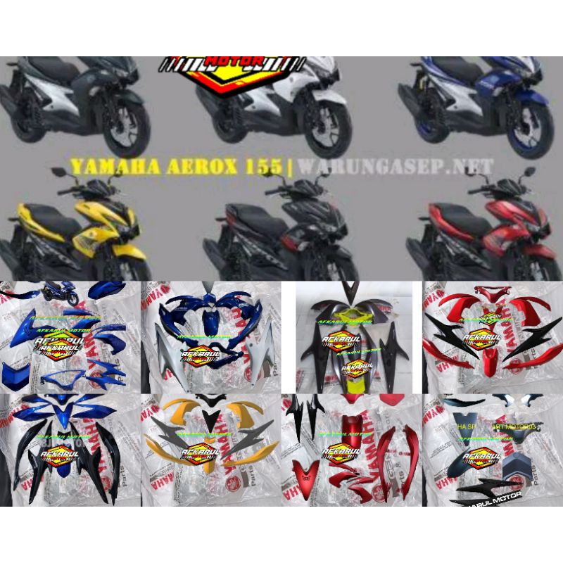 PAKET BODY HALUS FUL SET AEROX 155 OLD ORIGINAL YAMAHA