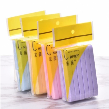 (COD) 12 PCS Sponge kentang Hivey / Sponge Facial / Sponge Klinik Kecantikan / Sponge /Sponge Facial