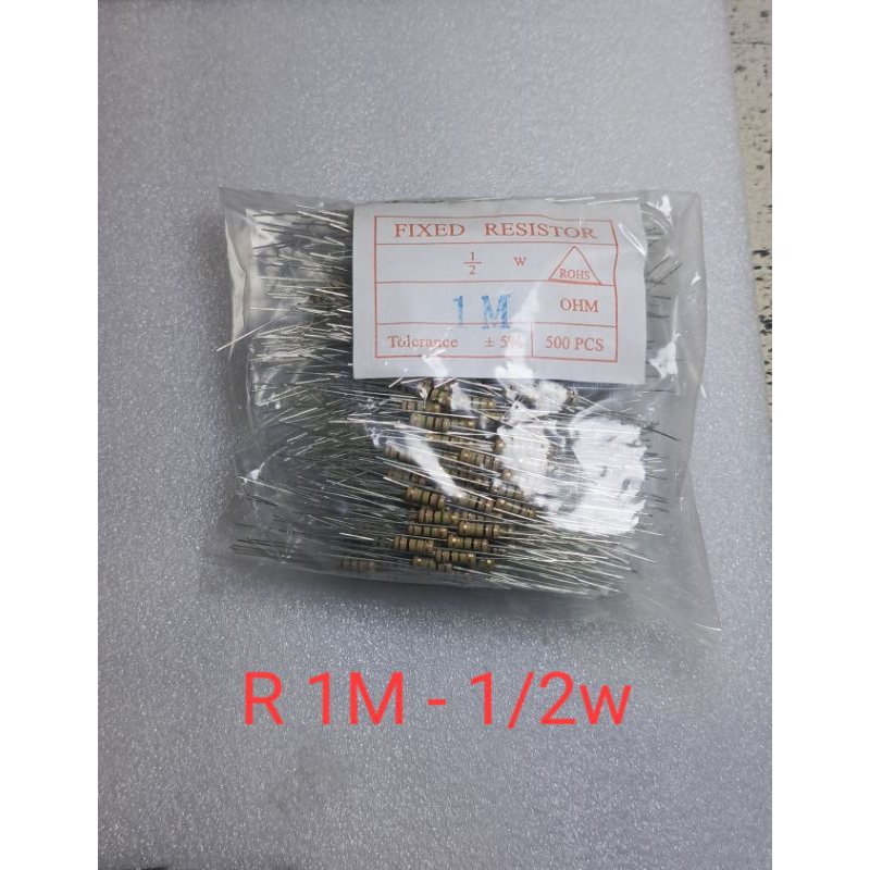 Resistor 1M - 1/2watt