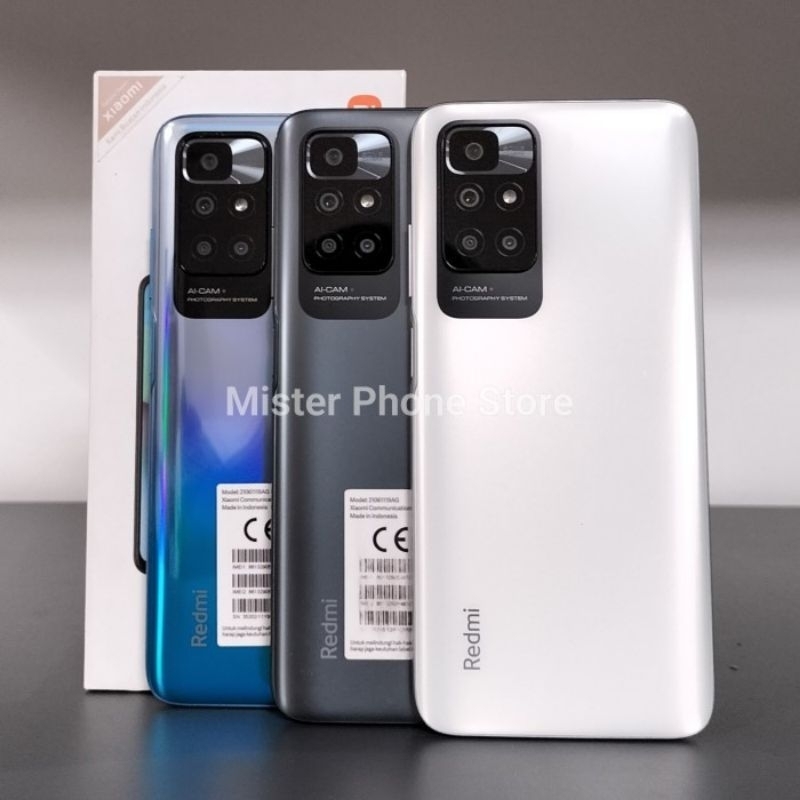 Xiaomi Redmi 10 4/64 | 6/128 GB Ex Garansi Resmi TAM Indonesia Original Second / Bekas