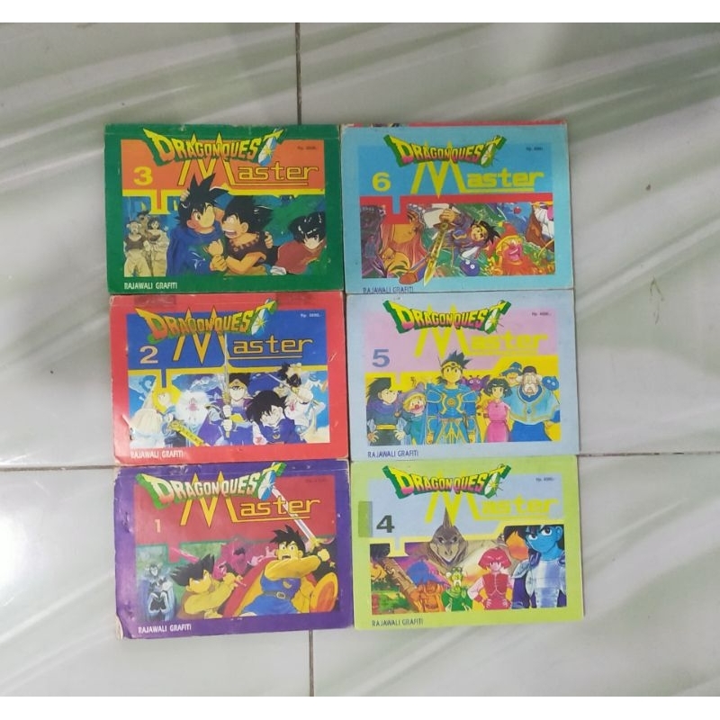 Komik Dragon Quest Master Lengkap Langka