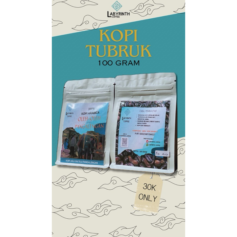 

KOPI BUBUK by /Gunung Tilu Petak 38/Kopi arabica/LabyrinthCoffee