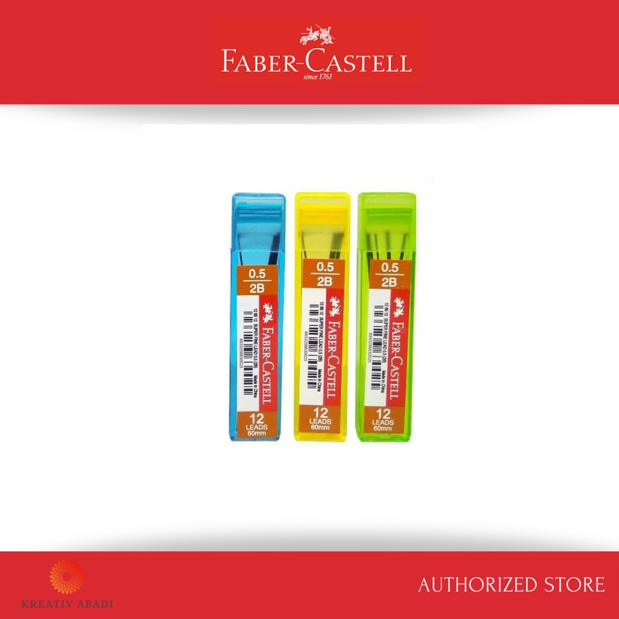 

Faber-Castell Lead Superfine Eco 2B 0.5 mm Tube Pink