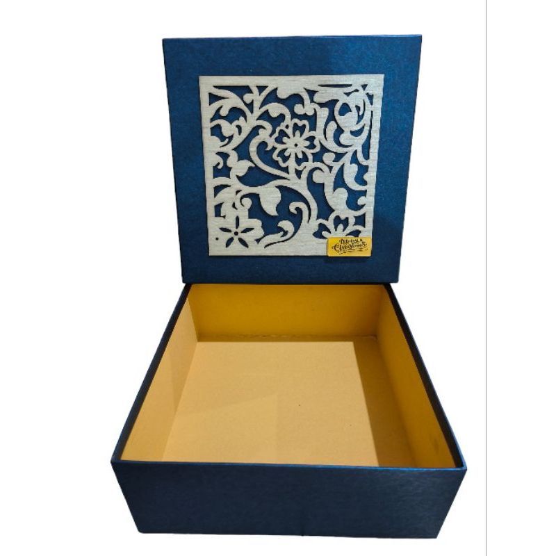 

Hardbox Cutting Laser Natal / Xmas / Christmas ukuran 25x25x10cm