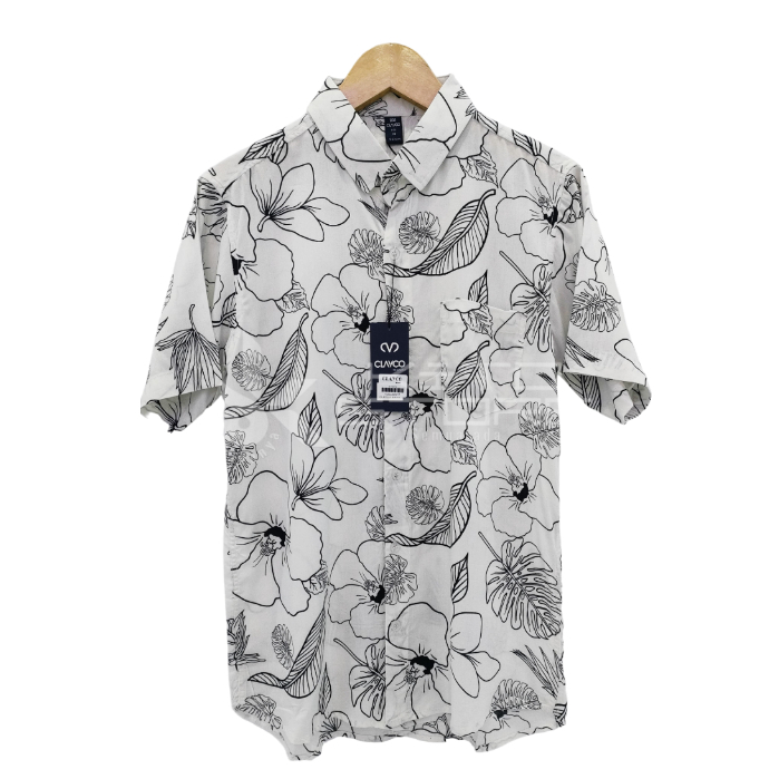 kemeja pria rayon motif/kemeja bahan rayon