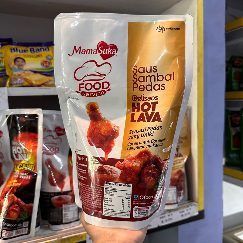 

Mama suka Hot lava pedas 1kg