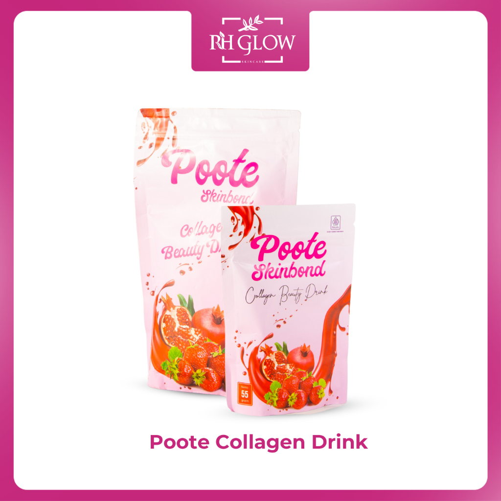 RH GLOW POOTE SKINBOND COLLAGRH GLOW POOTE SKINBOND COLLAGEN DRINK  I Minuman Kolagen Pencerah Kulit