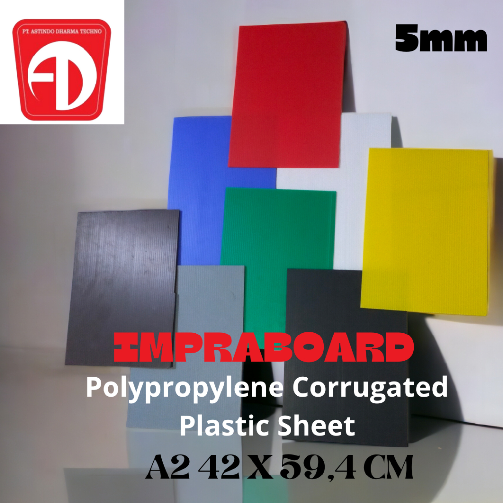 

Impraboard PP Board A2 42 X 59,4CM 5mm