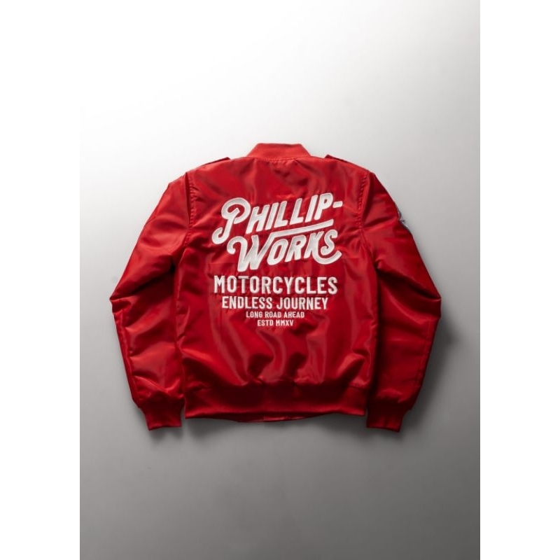 THE JOURNEY JACKET PHILLIP WORKS BOMBER