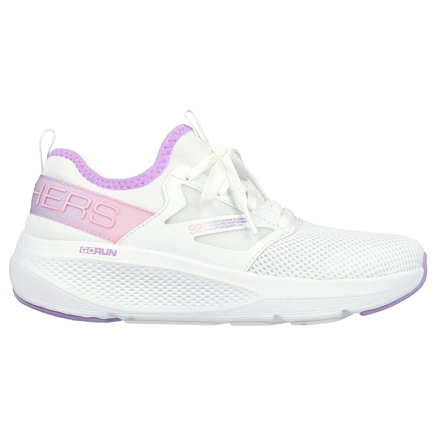 Sepatu Wanita SKECHERS GO RUN ELEVATE WHITE (128317WLV) Original