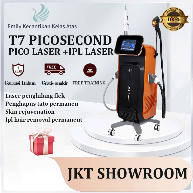 [Ready Stock]⭐Showroom JKT⭐Laser picosecond + 810Diode laser hair removal Ndyag laser ipl rejuvenati