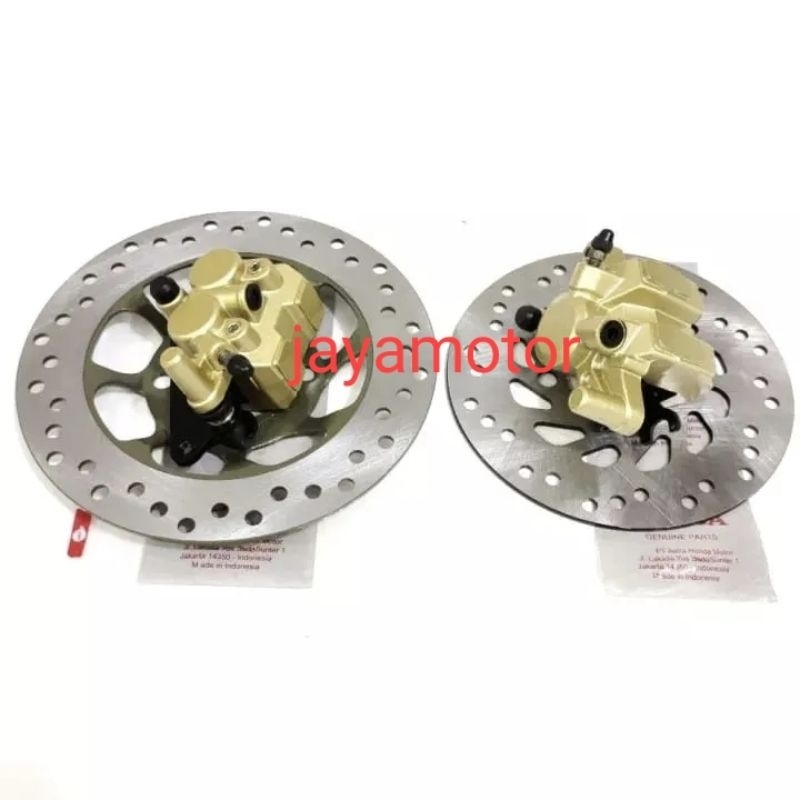 piringan depan belakang+kaliper belakang+kaliper depan Honda Supra x 125,Supra x 125 helmin