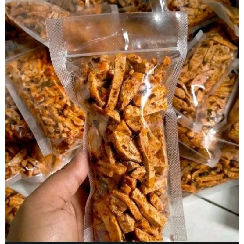 

Basreng pedas original daun jeruk dijamin bikin nagih