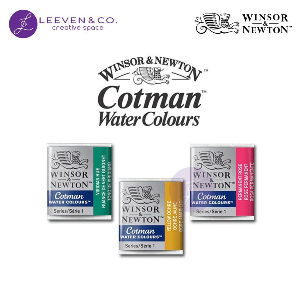 

(Varian 2) WINSOR & NEWTON COTMAN WATERCOLOR HALF PAN