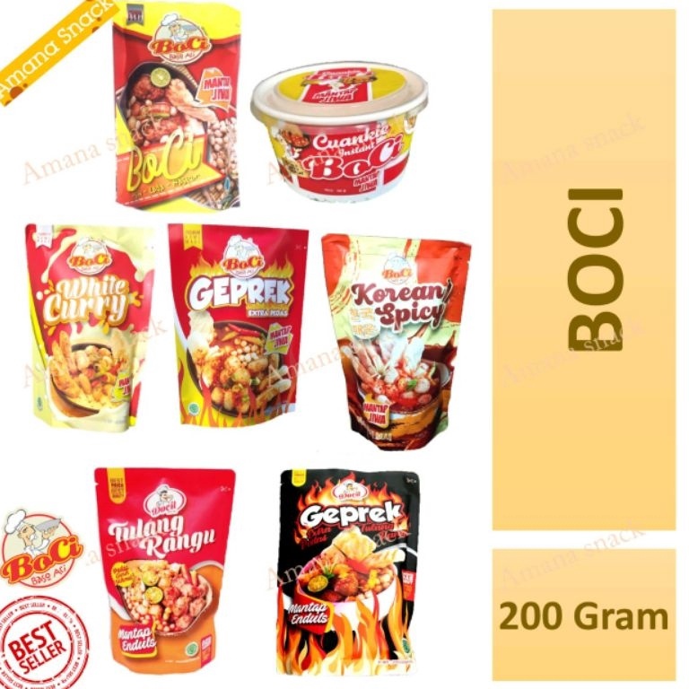 

KODE BNM685 BOCI Bakso Aci Mantap Jiwa Asli garut