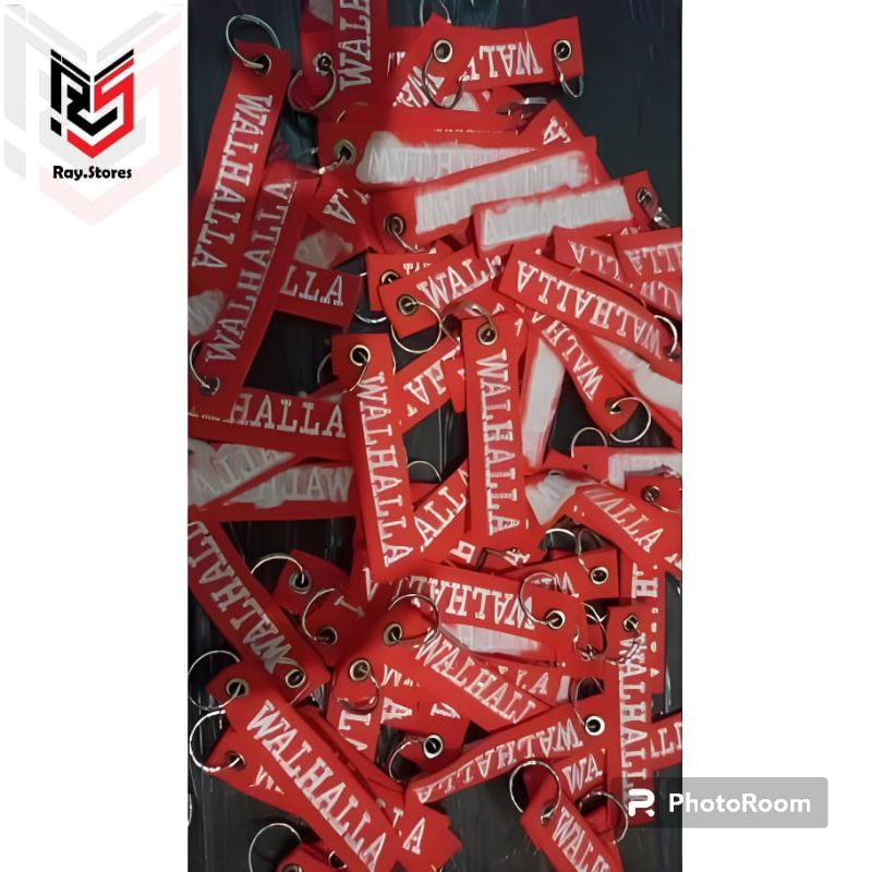 Gantungan Valhalla/ Gantungan keychain Valhalla / gantungan untuk jacket Zipper Valhalla
