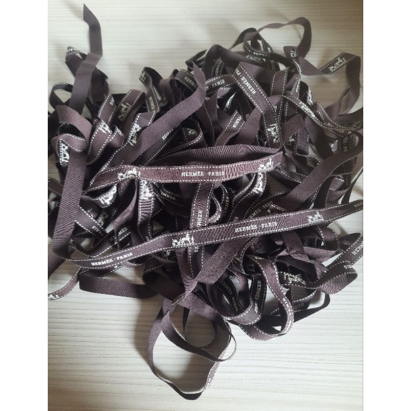 

ribbon h e r m e s original / pita herm*s authentic lebar 1,2cm