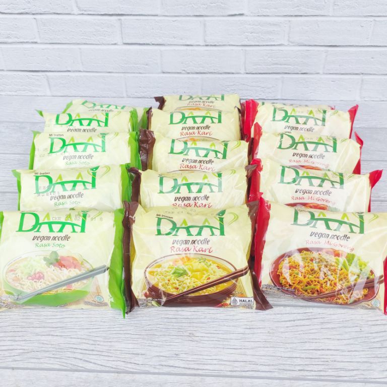 

Kode GBT841 DAAI Mi Instant 1 Pack 5 Bungkus Vegan Vegetarian