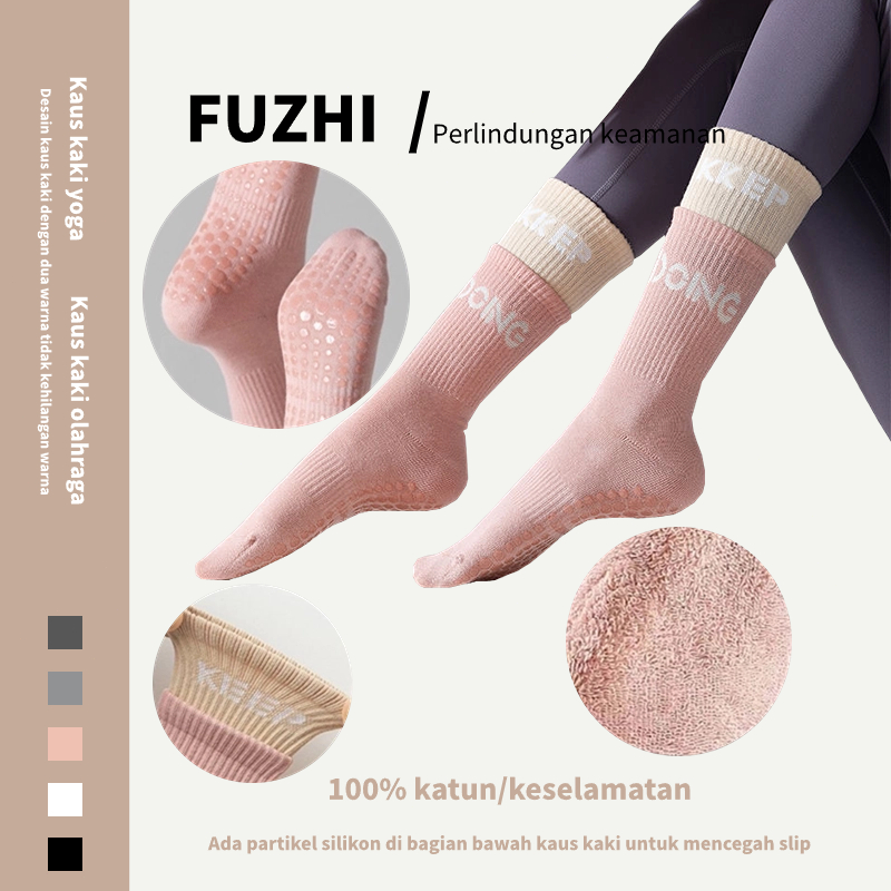 Kaos Kaki Anti Slip/Kaos Kaki Olahraga/Kaos Kaki Poundfit/Kaos Kaki Yoga/Kaos Kaki Pilates