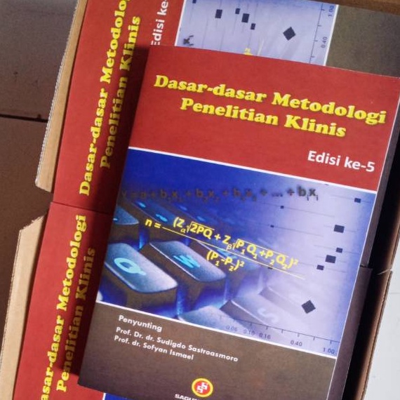 

Sale DASAR DASAR METODOLOGI PENELITIAN KLINIS EDISI KE 5 BY SUDIGDO SASTROASMORO