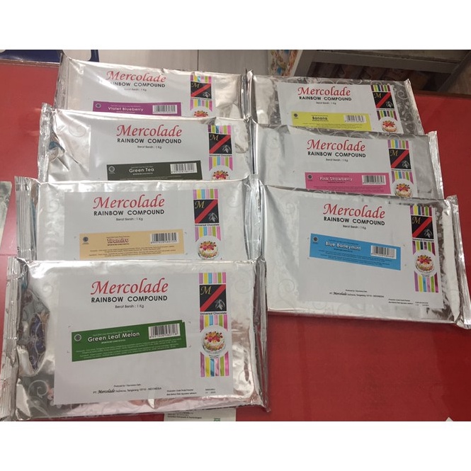 

KODE AKW959 MERCOLADE COKLAT BATANG COKLAT BLOK WARNA WARNI RASA BUAH CHOCOLATE COMPOUND