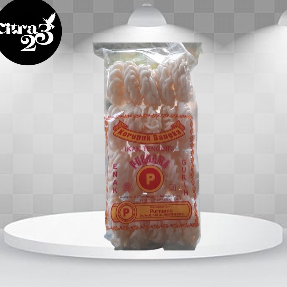 

modelTipe DLA73 KERUPUK BANGKA PURNAMA IKAN TENGGIRI FAMILY PACK 2 Pcs Gurih Nikmat