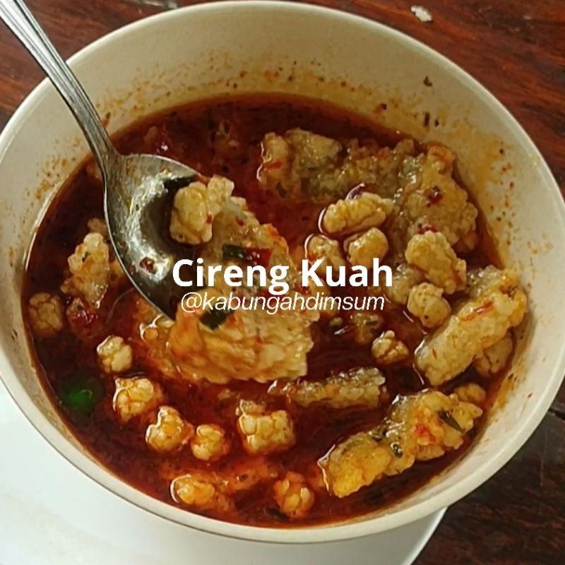 

CIRENG KUAH PEDAS FROZEN FOOD CIRENG BANJUR PEDAS CIRENG BY KABUNGAH | ACI KUAH CHILLI OIL