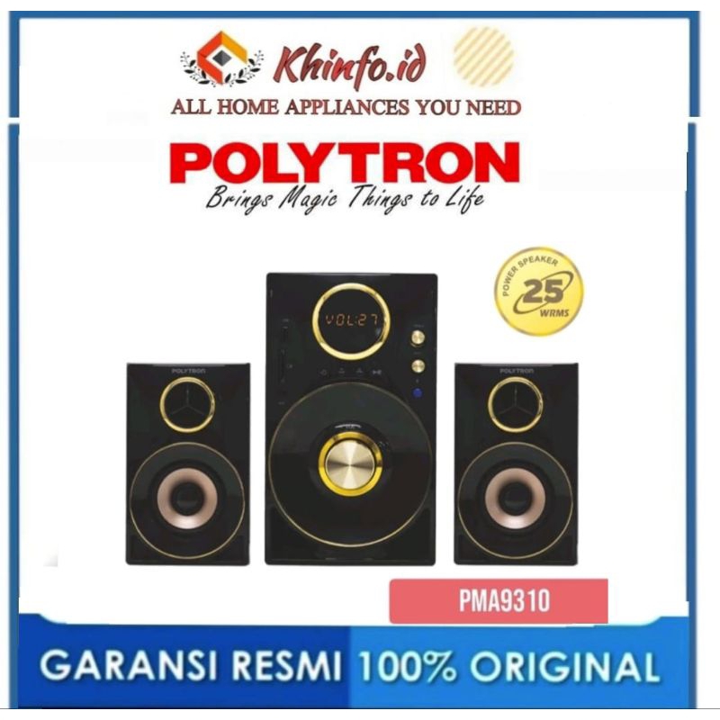 SPEAKER POLYTRON MULTIMEDIA PMA-9310/SPEAKER POLYTRON PMA9310  BAZZOKA