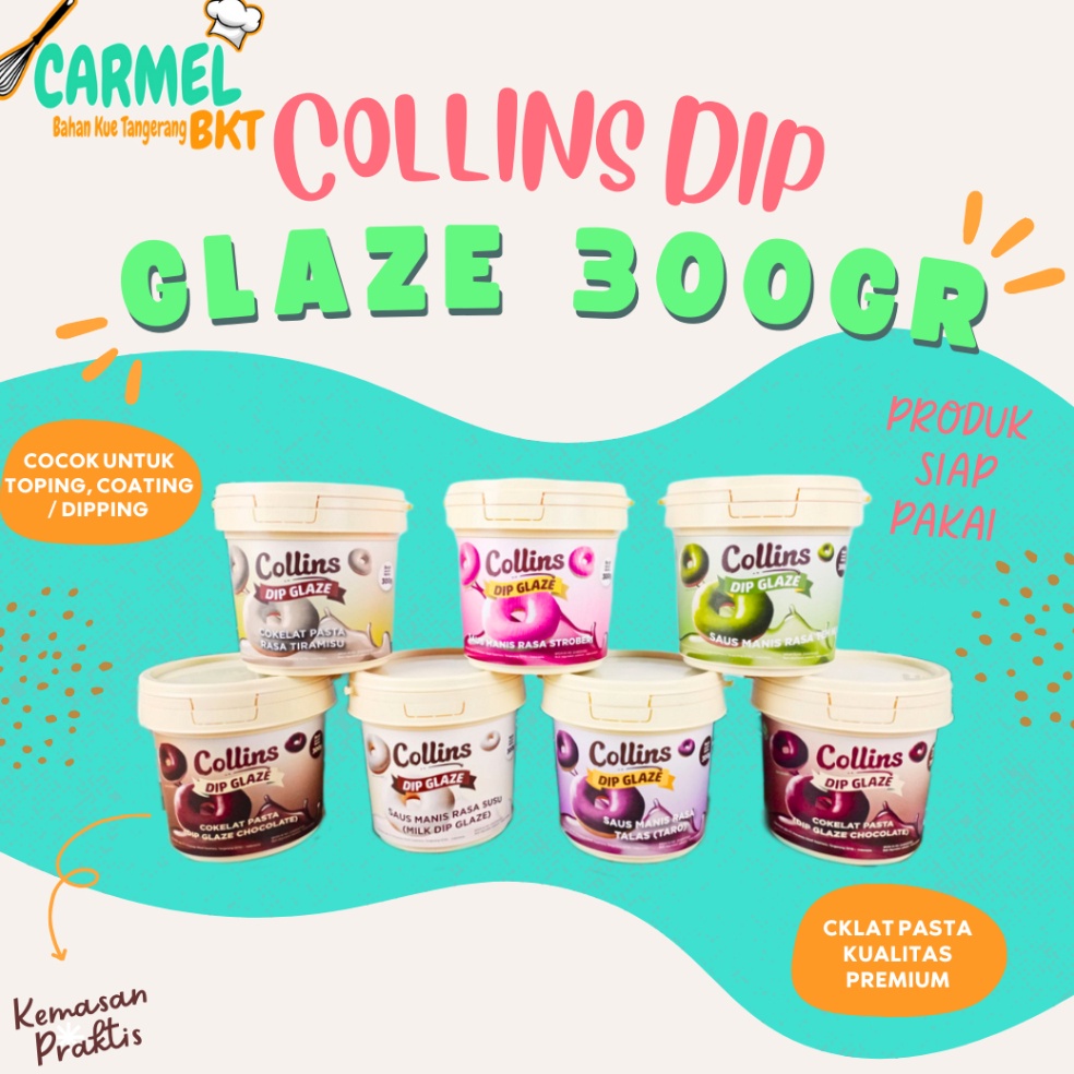 

TIPE NRR726 TANGERANG Collins Dip Glaze 3gr Aneka Rasa