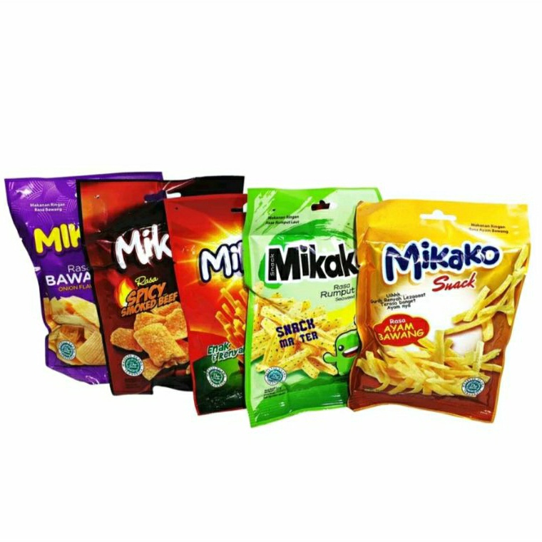 

MODEL XWP446 Mikako Snack 8 Varian rasa per Pak