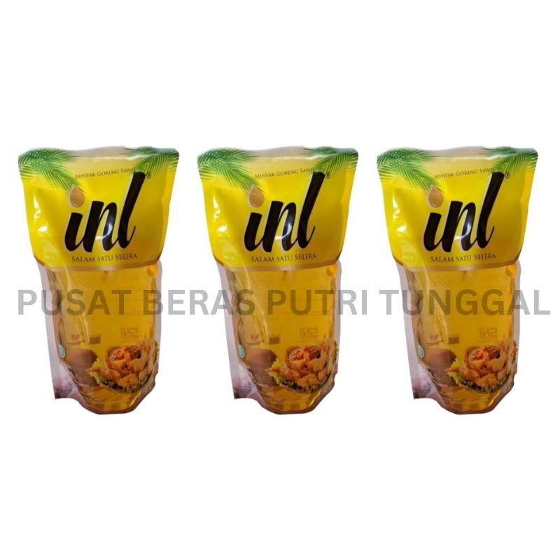

minyak inl / fetta / merah putih / malezat 1liter 3pcs promo murah