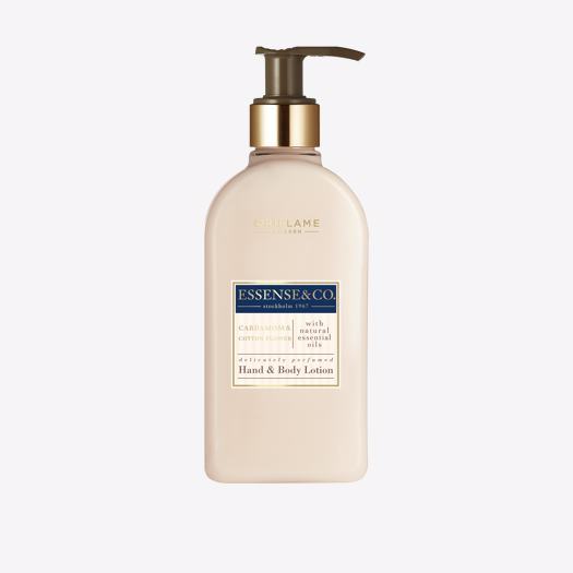 ESSENSE&CO. Cardamom & Cotton Flower Hand & Body Lotion Oriflame (300ml)
