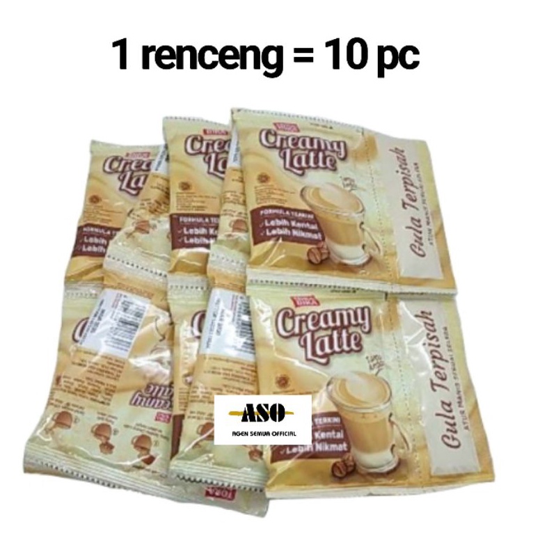

KODE WTR878 Kopi TORABIKA CREAMY LATTE 25gr Renceng PROMO