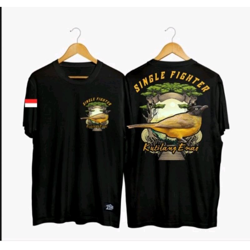 KAOS BURUNG KUTILANG EMAS KAOS PECINTA BURUNG