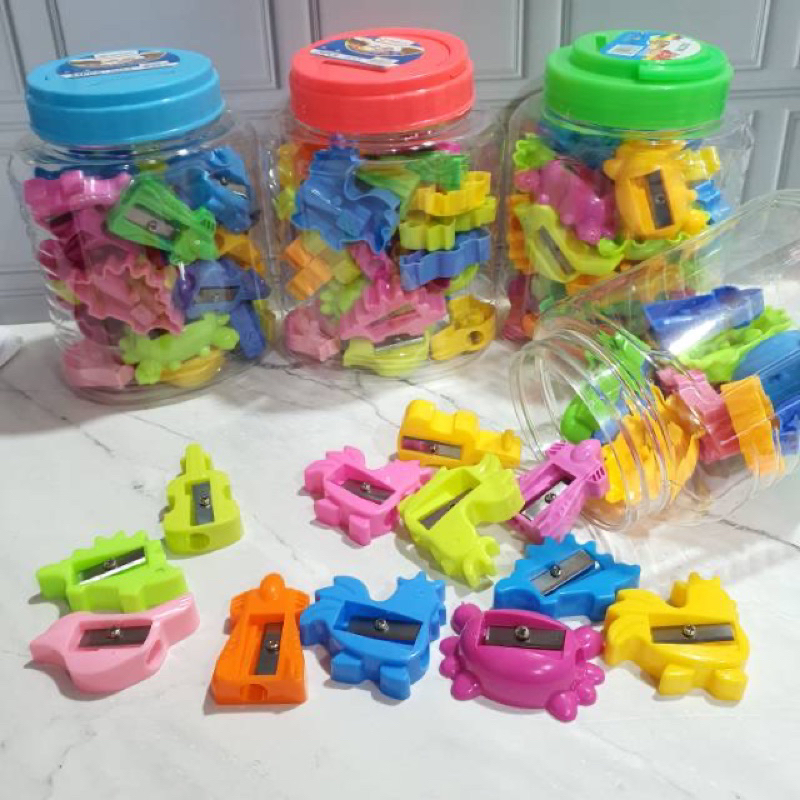 

Serutan toples (1 toples isi 24pc)/rautan toples/penyerut/sharpener