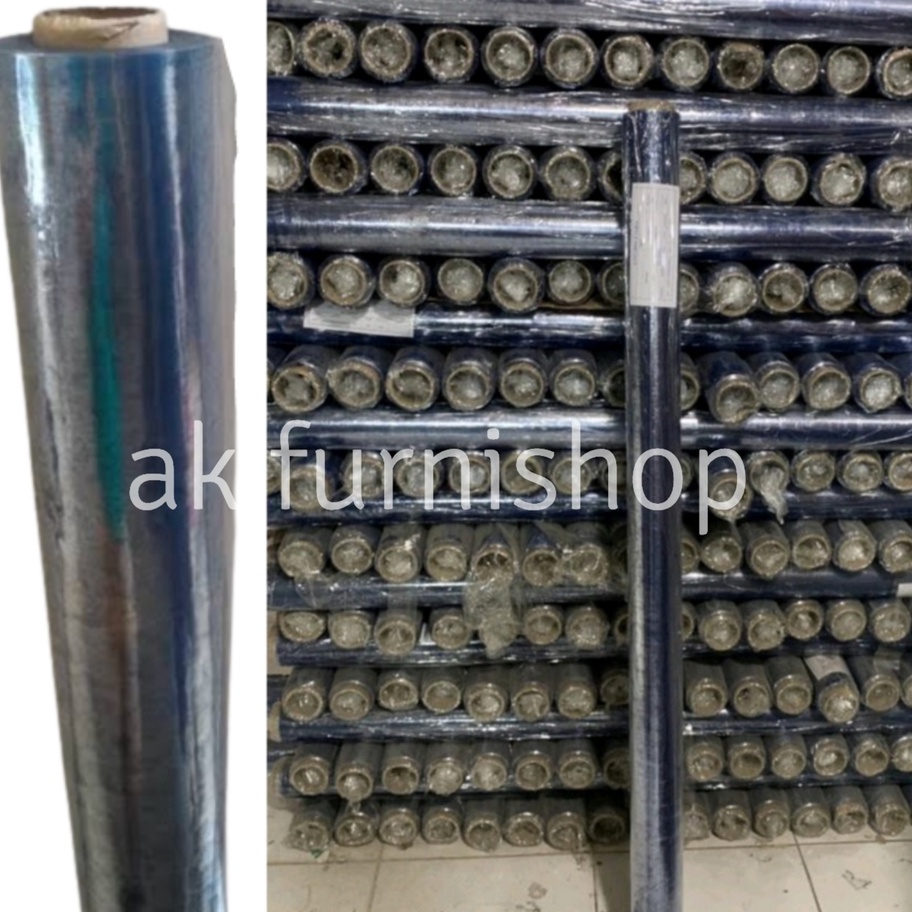 

Dijual Murah Plastik Mika Bening Roll Plastik Wrapping Sampul Plastik Bening