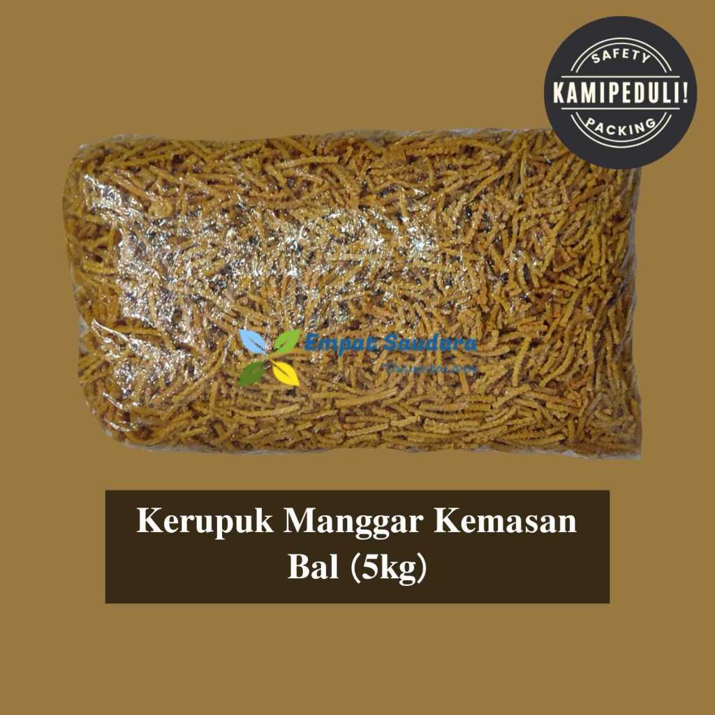 

Kerupuk Manggar kemasan 5 Kg